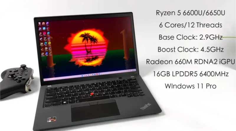 AMD Ryzen 5 6600U Gaming gta5 forza horizon
