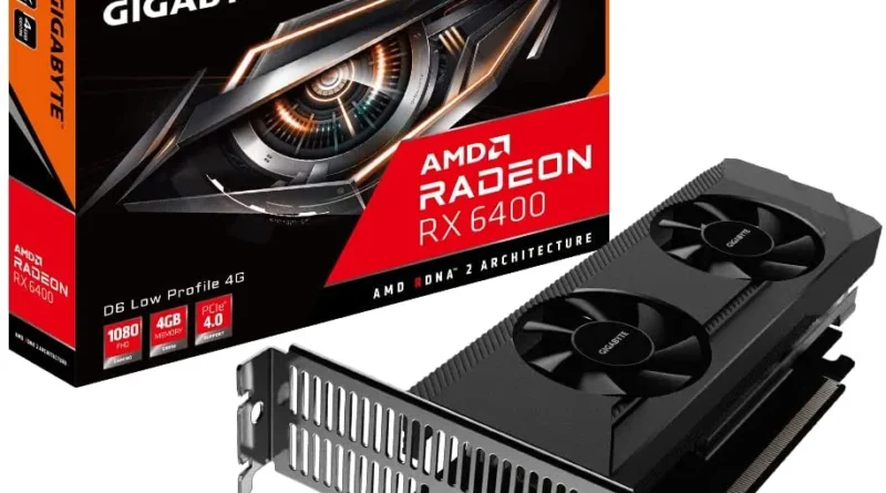 Radeon-RX-6400-D6-Low-Profile-4G-Graphics-Card